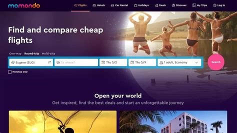 best flight search engine momondo.